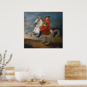 Poster Portrait équestre de Louis XVI 1791 (Cuisine)
