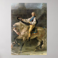 Portrait équestre de Stanislas Kostka