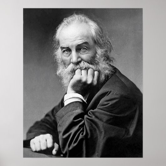 Poster Portrait essentiel Walt Whitman, âge 50 (Devant)