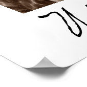 Poster Portrait et signature de Nellie Bly (Coin)