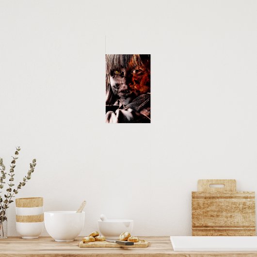 Poster Portrait Evil (Cuisine)