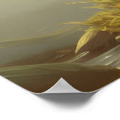 Poster Portrait faunique Coyote Pup (Coin)