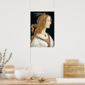 Poster Portrait féminin classique (Cuisine)