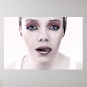 Poster Portrait femme mode