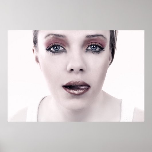 Poster Portrait femme mode (Devant)