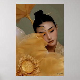 Poster Portrait Geji GaiGai Chinese Dance