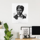 Poster Portrait gravé de African American Dred Scott (Bureau à domicile)