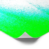 Poster Portrait Green Budgie (Coin)