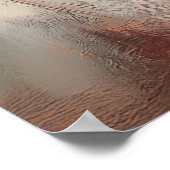 Poster Portrait hippo clown lunaire (Coin)