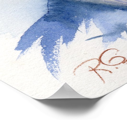 Poster Portrait inspiré d'Andrew Breitbart (Coin)