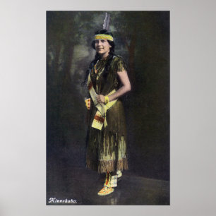 Poster Portrait Minnehaha