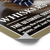 Poster Portrait Modèle pour animal de compagnie de couver (Coin)