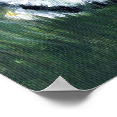 Poster Portrait norvégien Elkhound Dog (Coin)