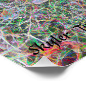 Poster Portrait numérique Black Mutt (Coin)