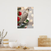 Poster Portrait Of A Hunting Falcon Real Photo (Cuisine)