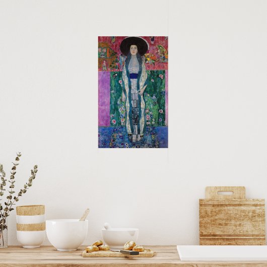 Poster Portrait of Adele Bloch Bauer, Gustav Klimt (Cuisine)