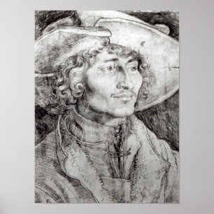 Poster Portrait of an unknown man, 1521
