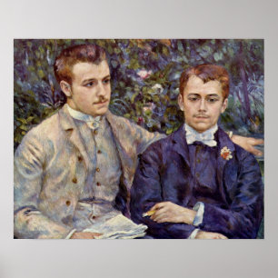 Poster Portrait of Charles and Georges