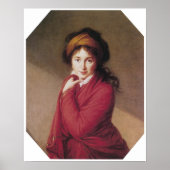 Poster Portrait of Countess Golovin, Vigee-Lebrun (Devant)