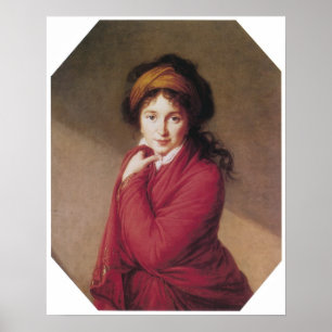 Poster Portrait of Countess Golovin, Vigee-Lebrun