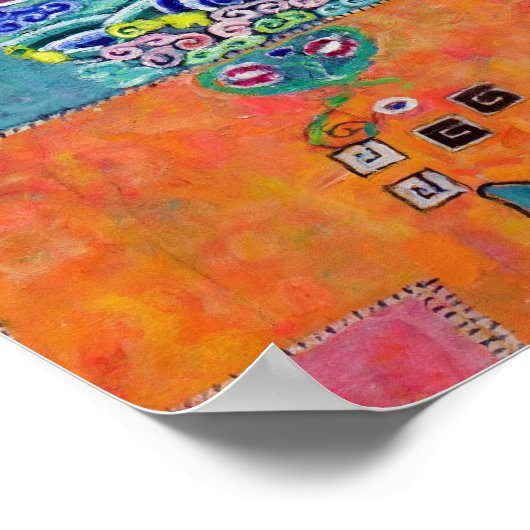 Poster Portrait of Elisabeth Lederer, Gustav Klimt (Coin)