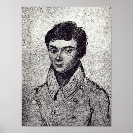 Poster Portrait of Evariste Galois (Devant)