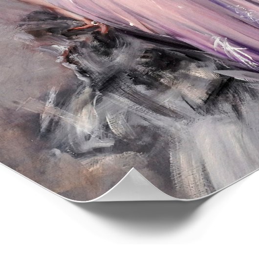 Poster Portrait of Mrs Howard-Johnston by Boldini (Coin)