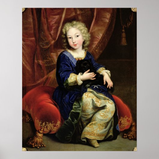 Poster Portrait of Philippe de France (Devant)
