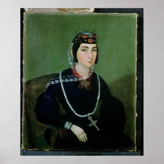 Poster Portrait of Princess Salome Chavchavadze (Devant)