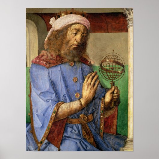 Poster Portrait of Ptolemy, c.1475 (Devant)