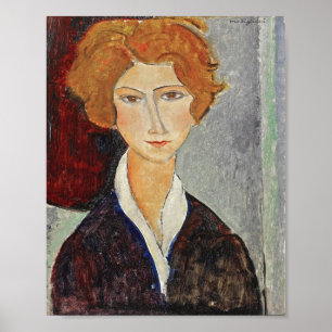 Poster Portrait of Woman, Modigliani