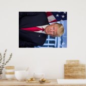 Poster Portrait officiel de Donald Trump (Cuisine)