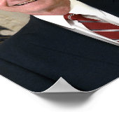 Poster Portrait officiel de George HW Bush (Coin)