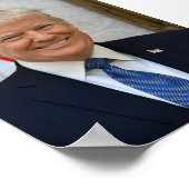 Poster Portrait officiel du président Donald Trump 2017 (Coin)