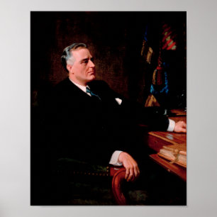 Poster Portrait officiel FDR