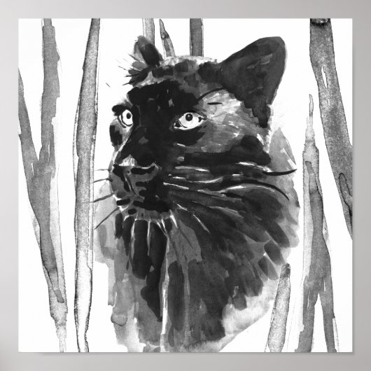 Poster Portrait Panther (Devant)