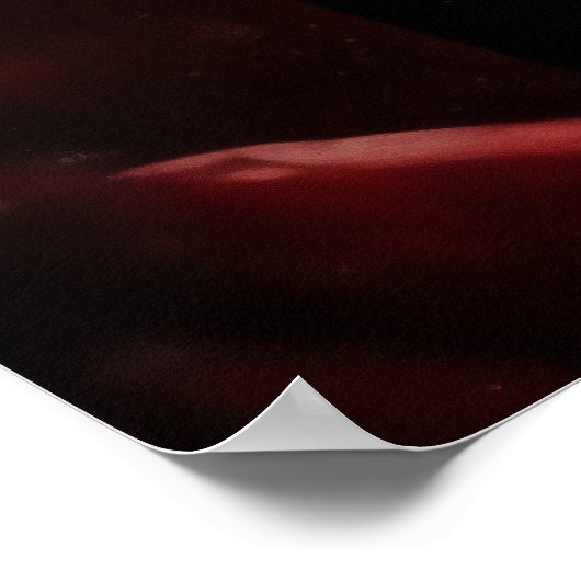 Poster Portrait Père Noël élégant (Coin)