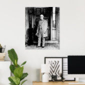 Poster Portrait permanent du général Robert E. Lee (Bureau à domicile)