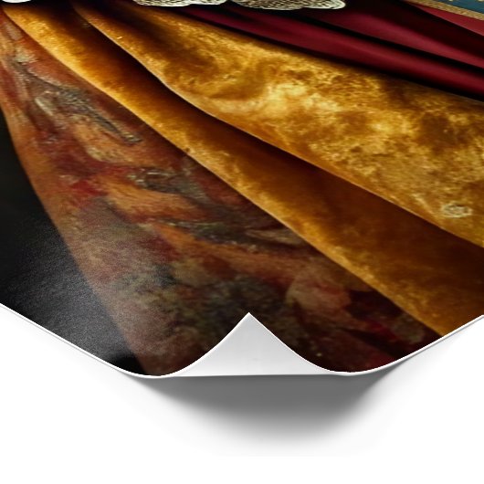 Poster Portrait personnalisé de chien : votre chien comme (Coin)