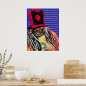 Poster Portrait personnalisé du Père de Funk (Cuisine)