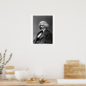 Poster Portrait photo de Frederick Douglass (Cuisine)