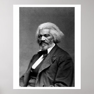 Poster Portrait photo de Frederick Douglass