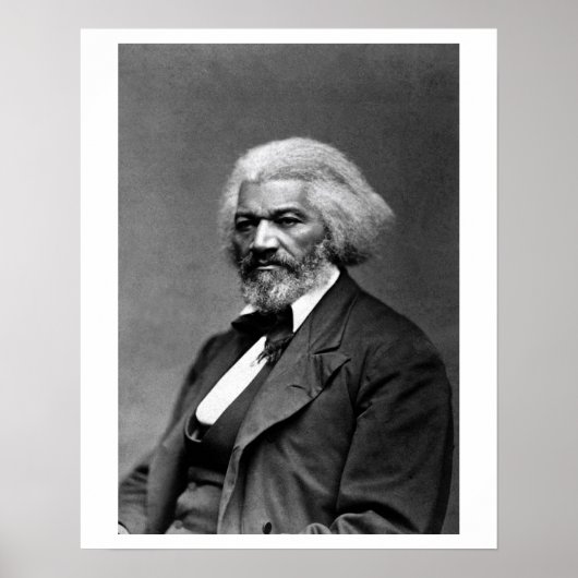 Poster Portrait photo de Frederick Douglass (Devant)