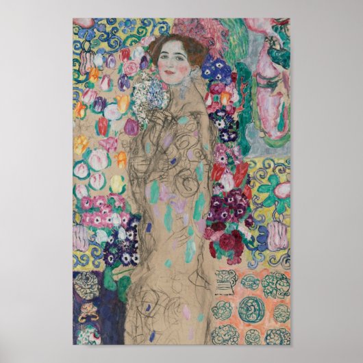 Poster Portrait posthume de Ria Munk — Klimt (Devant)