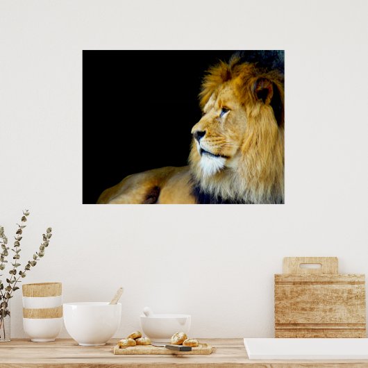 Poster Portrait royal (Cuisine)