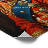 Poster Portrait Royal Dalmatien (Coin)