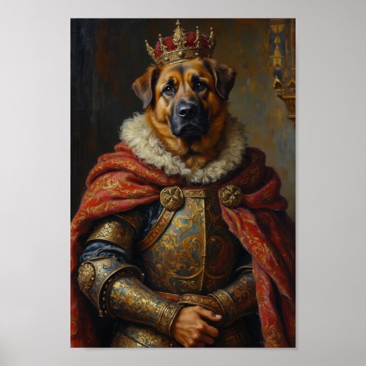 Poster Portrait Royal de Berger Anatolien (Devant)
