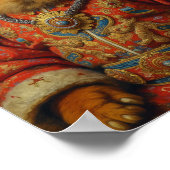 Poster Portrait Royal de Chow Chow (Coin)