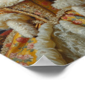 Poster Portrait Royal de Coton de Tulear (Coin)