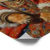 Poster Portrait Royal de Lhassa Apso (Coin)
